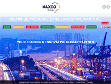 Tablet Screenshot of naxco.com